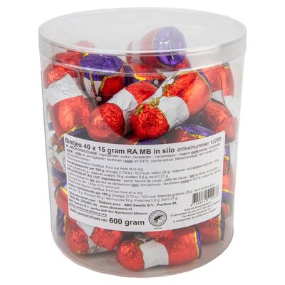 Mini Chocolade sintjes 40 st. Sinterklaas chocolade