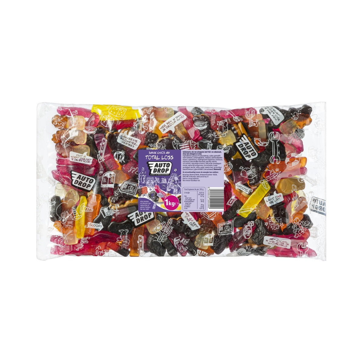 Snoepgoed - Autodrop Total Loss - 1 kg Schepsnoep