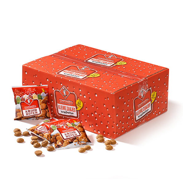 Bolletje kruidnoten uitdeelzakje 60 x 50 gram