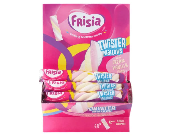 Frisia Twister Kabelspekjes 60 stuks