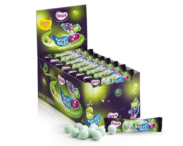 Frisia Rocket Balls Appel 50 x 5pack
