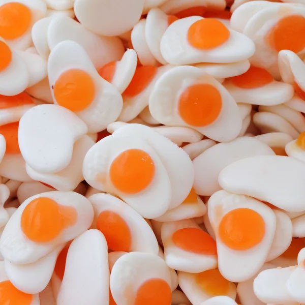 Snoepgoed - Gebakken Eitjes - 1 kg Schepsnoep