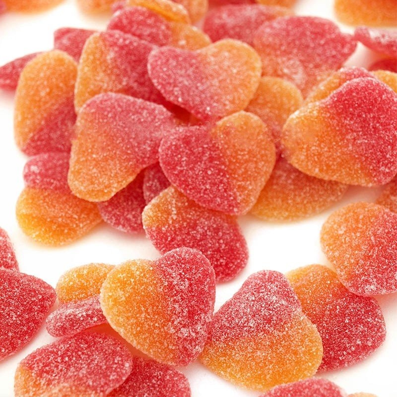 Snoepgoed - Gesuikerde Perzikharten - 1 kg