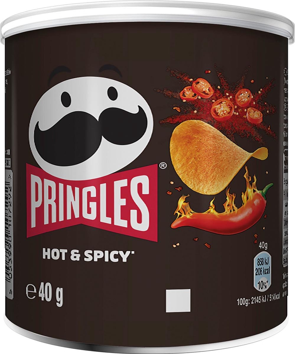 Pringles Hot & Spicy 12 x 40 gram