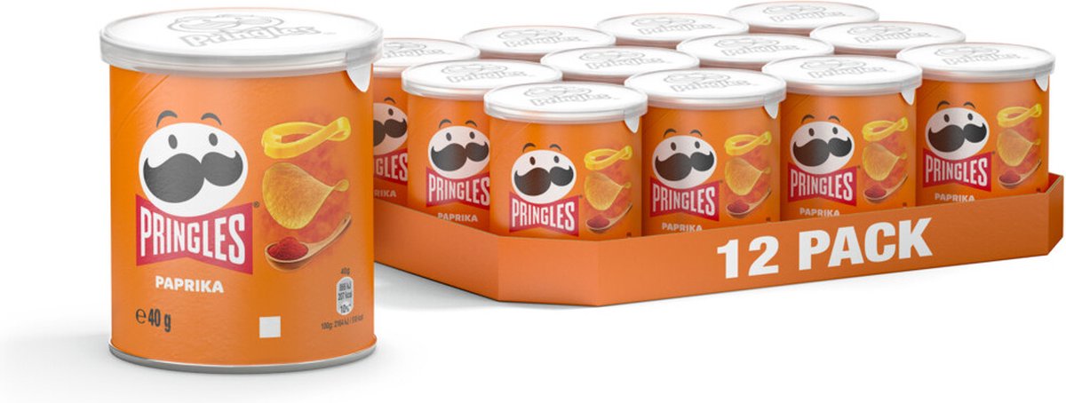 Pringles Paprika 12 x 40 gram