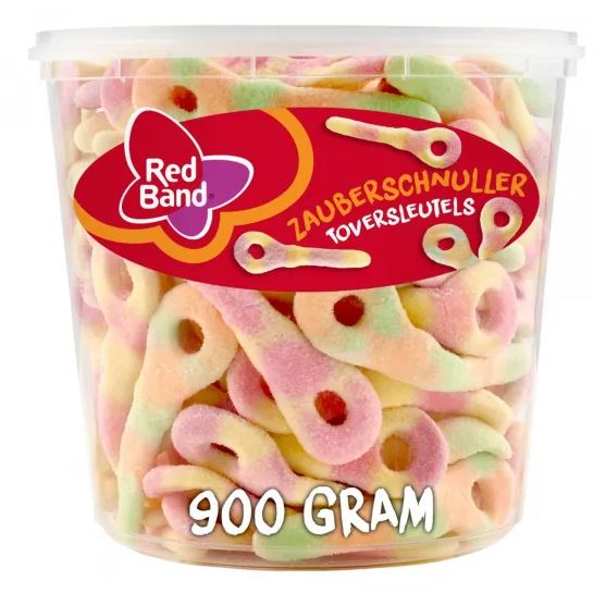 Snoepgoed - Red Band Toversleutels 100 stuks Schepsnoep