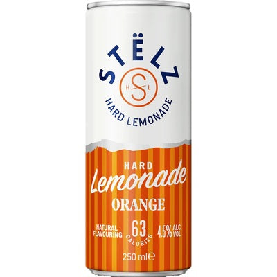 Stëlz Hard Lemonade Orange 12 x 25 cl (inc. statiegeld)