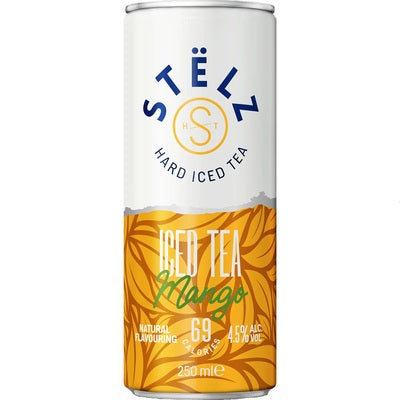 Stëlz Iced Tea Mango 12 x 25 cl (inc. statiegeld)