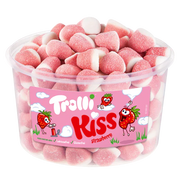 Snoepgoed | Trolli Aardbeienkus | Silo 975 Gram
