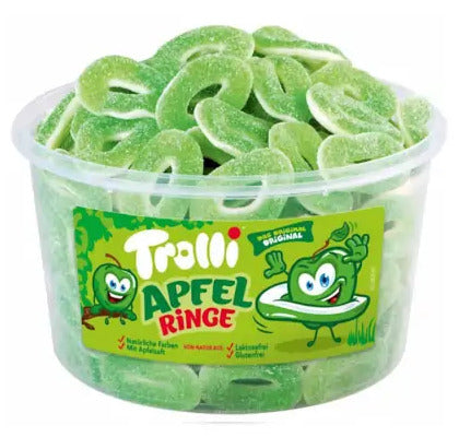 Snoepgoed | Trolli Appelringen | Silo 1200 Gram