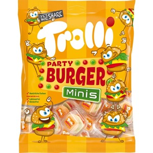 Trolli Party Burger Mini's 170 Gram