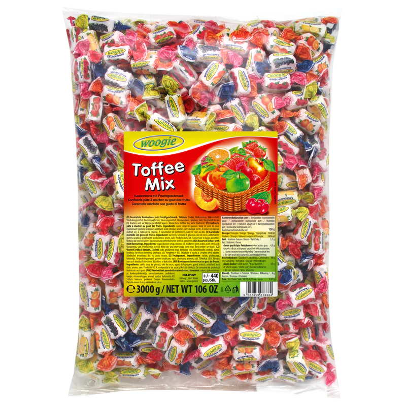 Fruitige Toffee Mix | 3 kg Schepsnoep